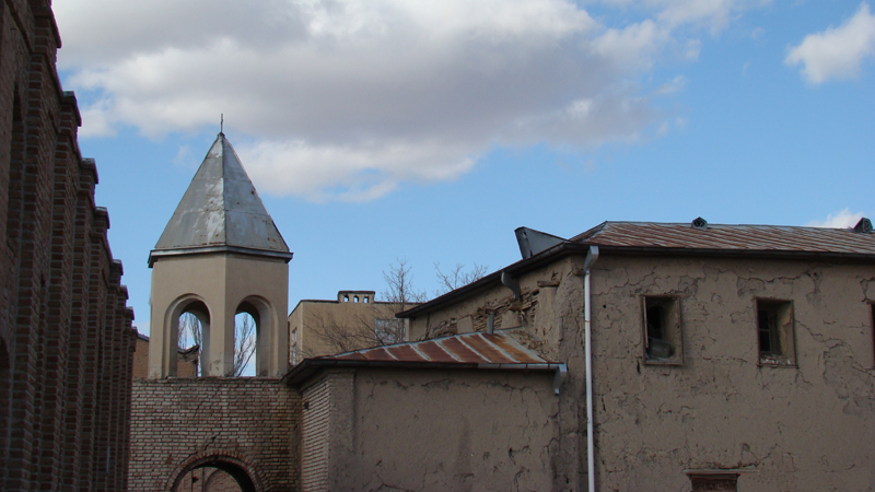 Gereja Santo Yohanes, satu-satunya gereja di Maragheh