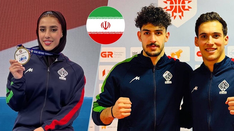 Atlet Iran Raih Emas di Kejuaraan Panjat Tebing Es dan Karate